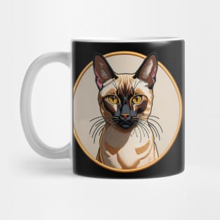 Tonkinese Cat Embroidered Patch Mug